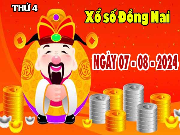 Thống kê XSDN ngày 7/8/2024 - Thống kê KQXS Đồng Nai thứ 4