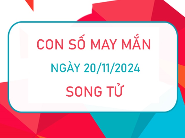 Con số tài lộc Song Tử 20/11/2024 vượng tiền sinh tài