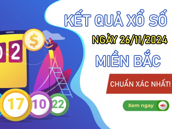 Thống kê XSMB 26/11/2024 thứ 3 tham khảo cặp số vàng